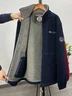 James Chaqueta Polar para Hombre – Forro Outdoor Térmico y Transpirable