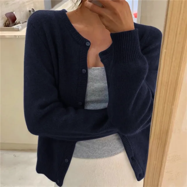 Sydney Cárdigan para Mujer – Chaqueta de Punto Elegante Oversize y Suave