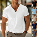 Damon Camiseta para Hombre – T-Shirt Básica Algodón Casual Verano