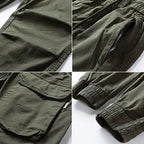 David Pantalón Cargo Stretch para Hombre – Jogger Urbano Cómodo Spandex