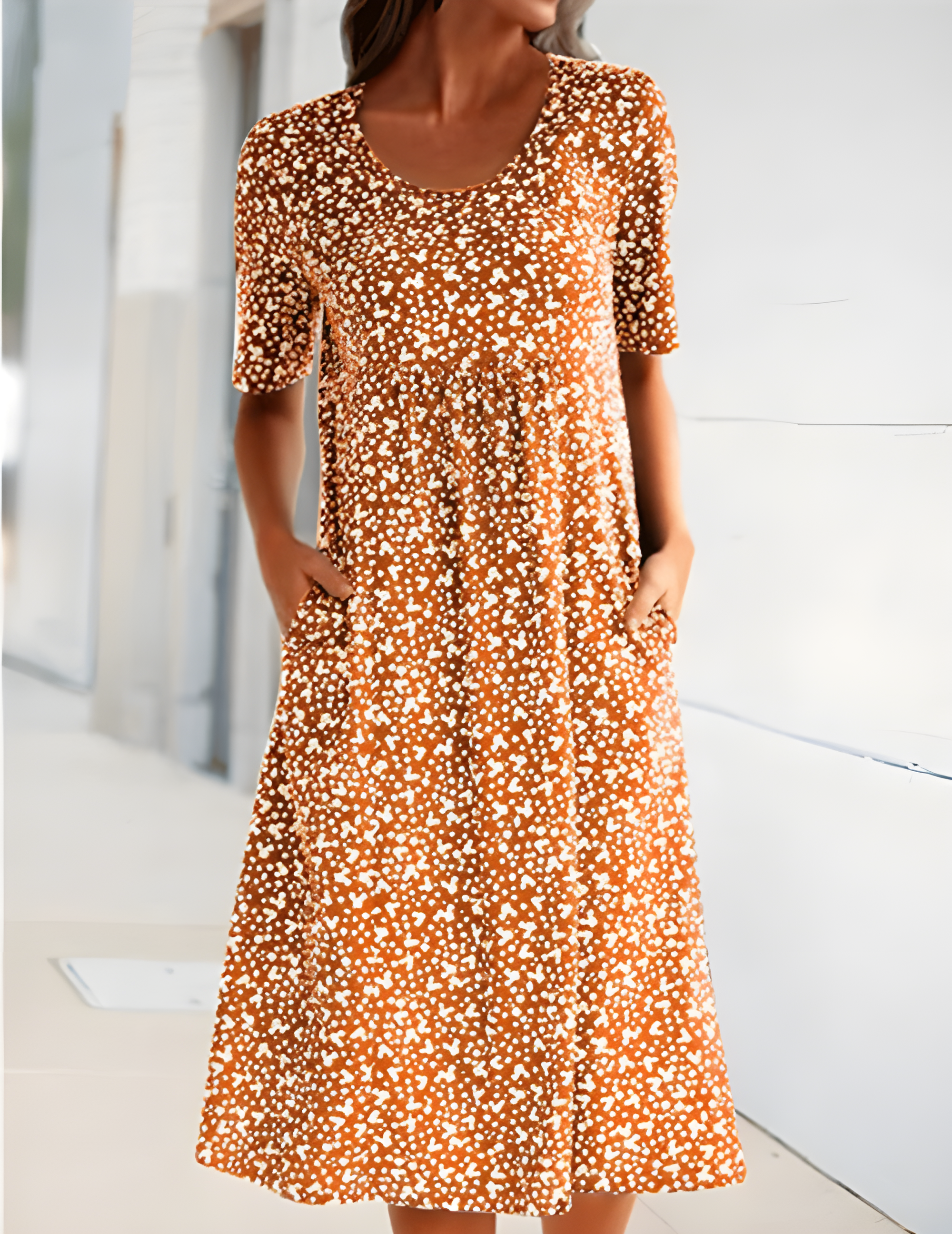 Sophie Vestido de Verano para Mujer – Vestido Ligero Elegante Casual Chic
