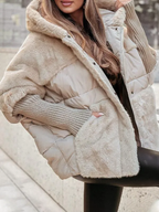 Valeria Chaqueta de Invierno para Mujer – Abrigo Multicolor Cálido y Moderno