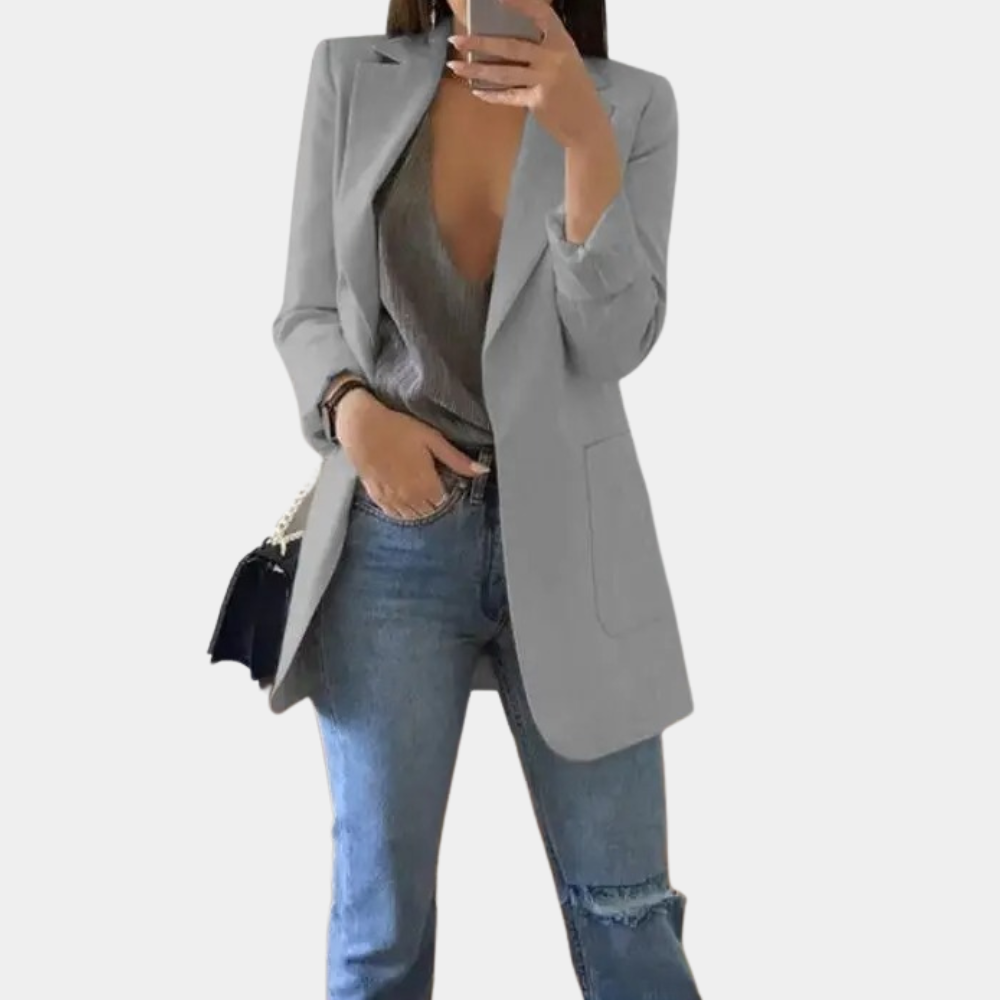 Bella Blazer para Mujer – Americana Elegante Casual Chic Moderna