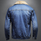 Jackson Chaqueta Vaquera para Hombre – Cazadora Denim Forrada Casual y Moderna
