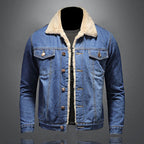 Jackson Chaqueta Vaquera para Hombre – Cazadora Denim Forrada Casual y Moderna