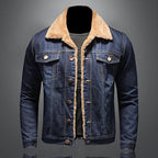 Jackson Chaqueta Vaquera para Hombre – Cazadora Denim Forrada Casual y Moderna