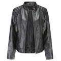Janiyah Chaqueta de Cuero para Mujer – Cazadora Elegante con Cremalleras Chic