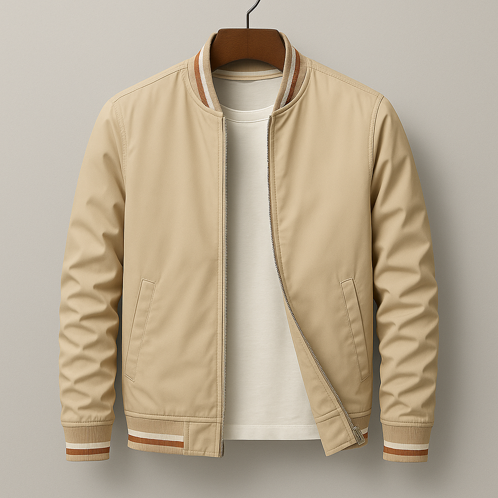 Bob Chaqueta Bomber Varsity para Hombre – Cazadora Casual Chic Moderna