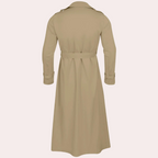 Gabriel Trench para Hombre – Abrigo Largo Impermeable con Diseño Clásico Elegante