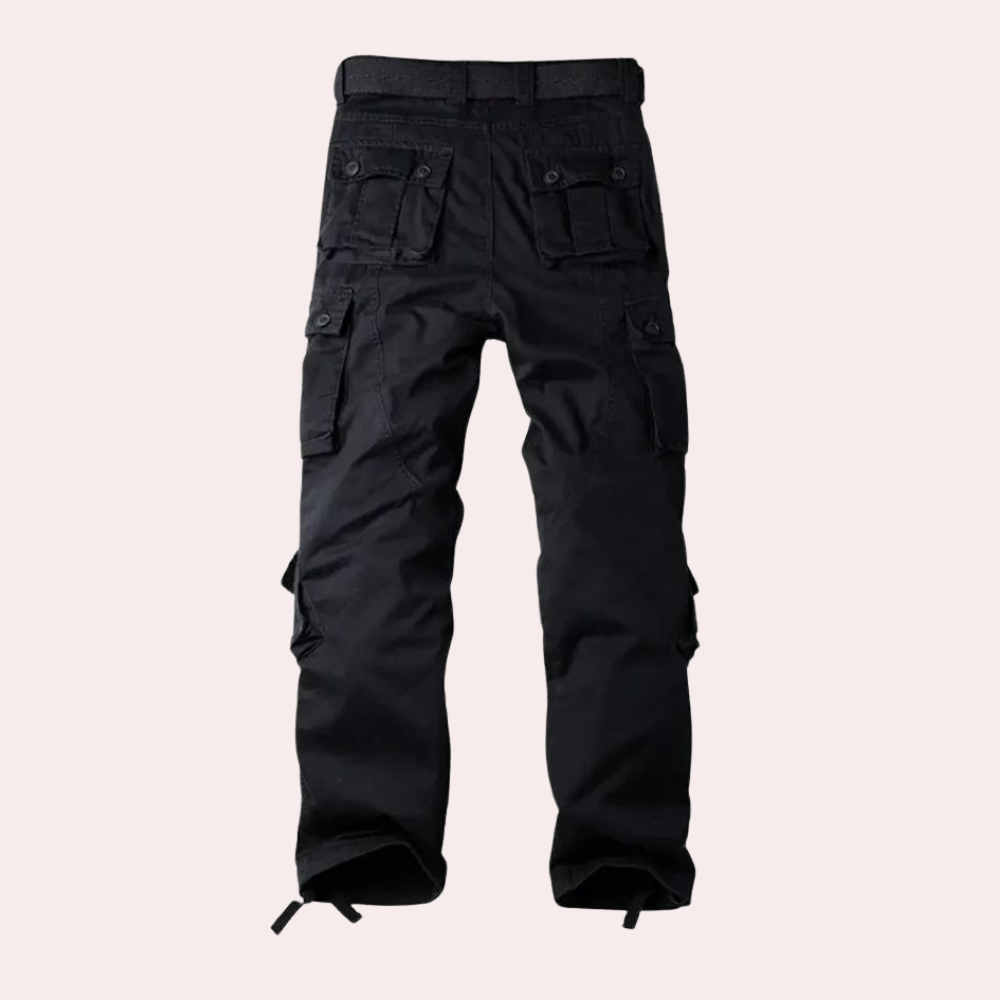 Valir Pantalón Cargo para Hombre – Pantalón Casual Streetwear Multi Bolsillos