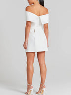 Haziel Vestido Skater para Mujer – Vestido Elegante Sin Mangas Chic