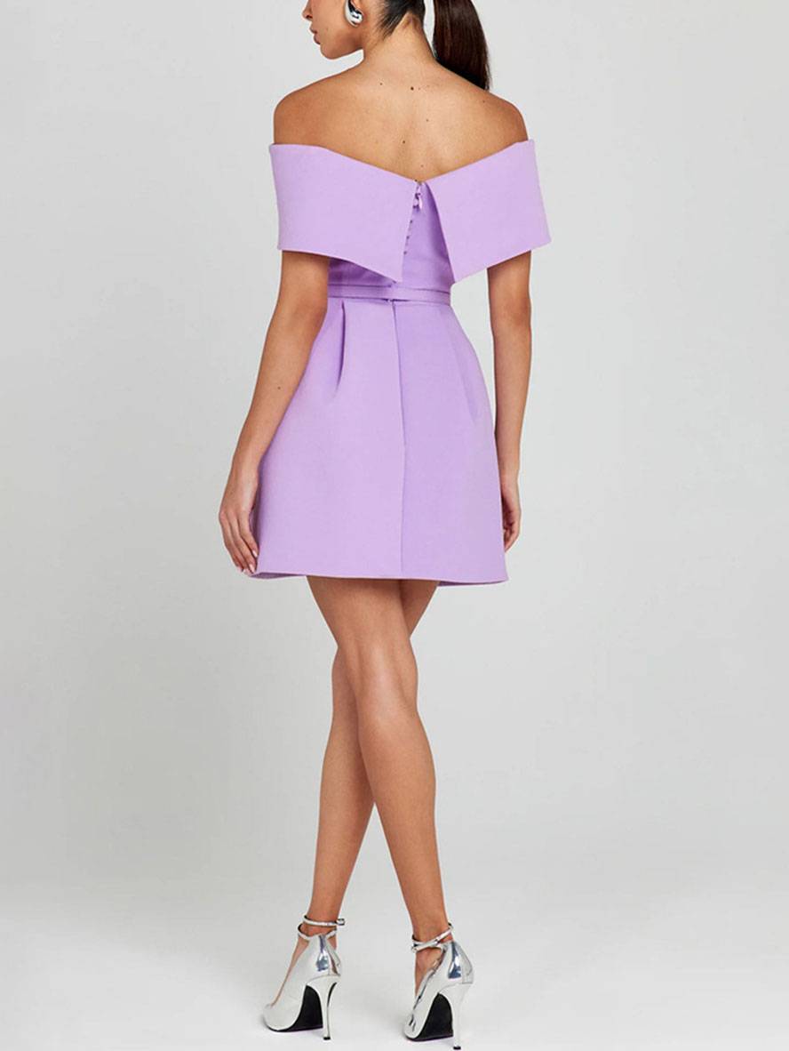 Haziel Vestido Skater para Mujer – Vestido Elegante Sin Mangas Chic