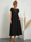Melody Vestido Largo para Mujer – Vestido Verano Algodón Elegante Chic
