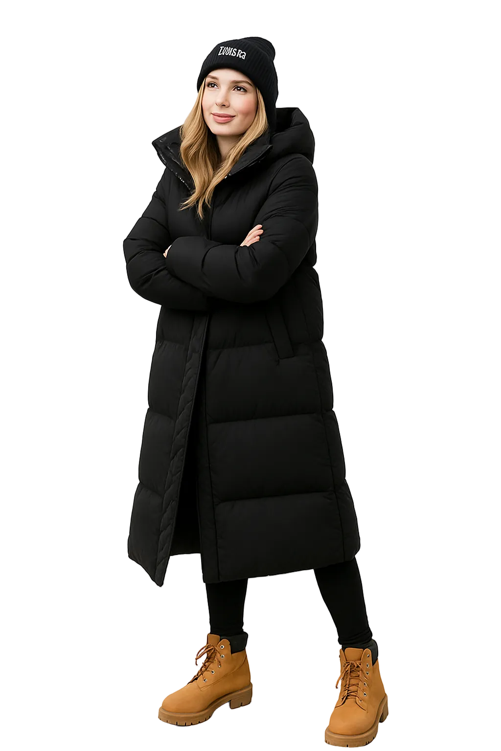 Laura Abrigo Puffer Largo para Mujer – Chaqueta Oversize Invierno Chic Cálida
