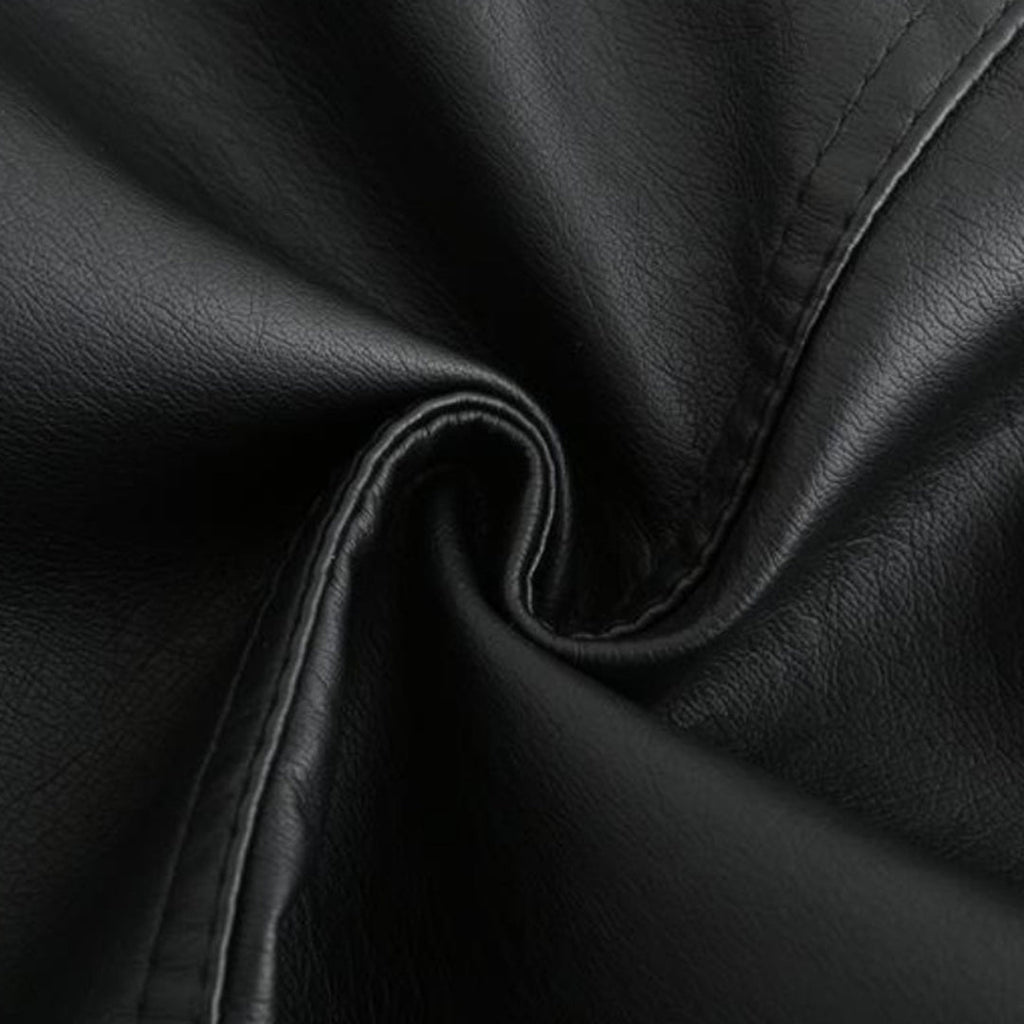 Janiyah Chaqueta de Cuero para Mujer – Cazadora Elegante con Cremalleras Chic