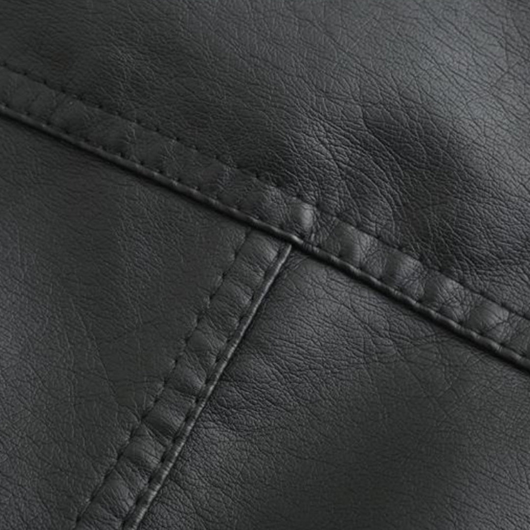 Janiyah Chaqueta de Cuero para Mujer – Cazadora Elegante con Cremalleras Chic