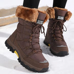 Clara Botas de Invierno Mujer – Impermeables con Forro de Piel Sintética y Máximo Confort
