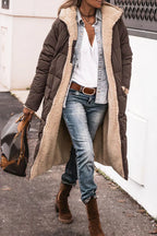 Theodora Abrigo Reversible para Mujer – Manteau Elegante Invierno Chic