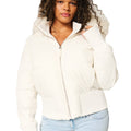 Elena Abrigo de Invierno para Mujer – Chaqueta Cálida Elegante con Capucha