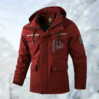 Erwin Chaqueta Impermeable para Hombre – Abrigo Cortaviento Casual Invierno