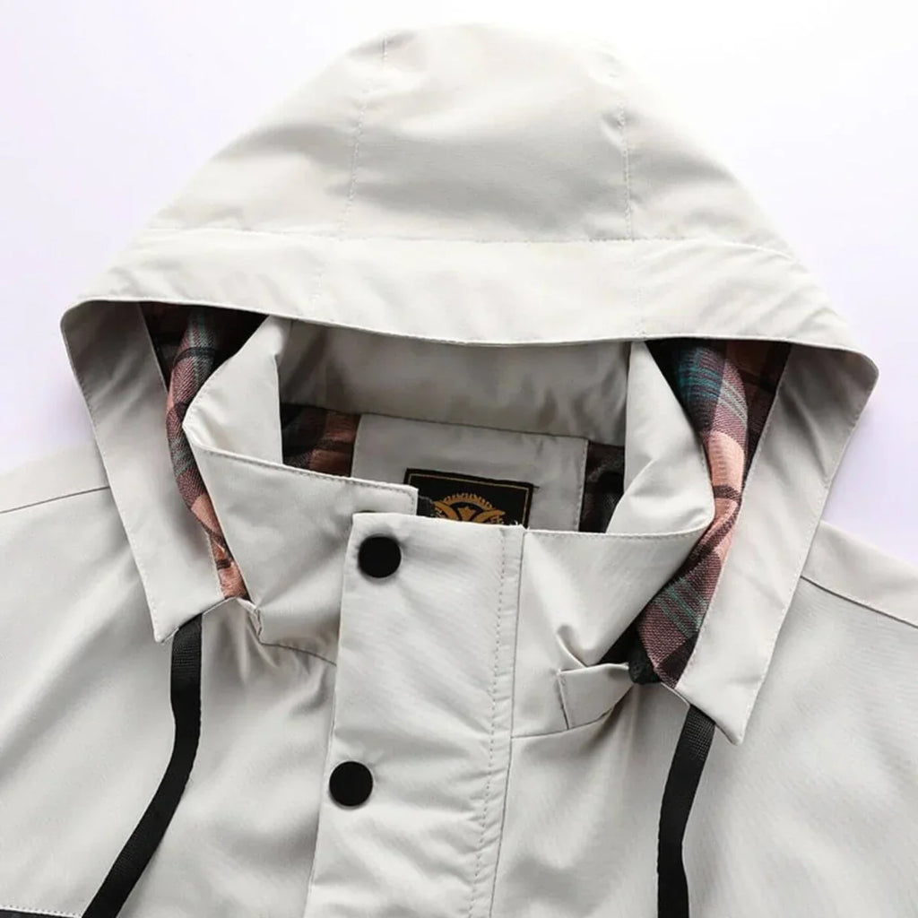 Erwin Chaqueta Impermeable para Hombre – Abrigo Cortaviento Casual Invierno