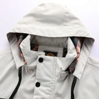 Erwin Chaqueta Impermeable para Hombre – Abrigo Cortaviento Casual Invierno