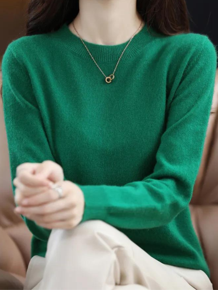 Litzy Jersey Elegante para Mujer – Suéter de Punto Casual Chic Moderno