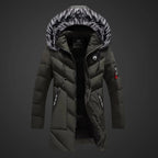 Ryan Abrigo de Invierno para Hombre – Chaqueta Impermeable Cálida con Capucha