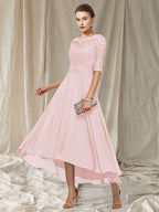Havana Vestido Largo de Encaje para Mujer – Vestido Elegante para Bodas y Fiesta