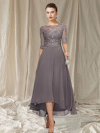 Havana Vestido Largo de Encaje para Mujer – Vestido Elegante para Bodas y Fiesta