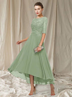 Havana Vestido Largo de Encaje para Mujer – Vestido Elegante para Bodas y Fiesta