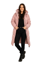 Laura Abrigo Puffer Largo para Mujer – Chaqueta Oversize Invierno Chic Cálida