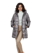 Charlie Abrigo de Invierno para Mujer – Chaqueta Elegante con Capucha Casual Chic