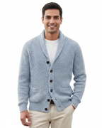 Victorino Cárdigan para Hombre – Chaqueta de Lana Vintage Elegante Chic