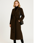 Talitha Abrigo Largo de Lana para Mujer – Abrigo Elegante Premium Invierno Chic