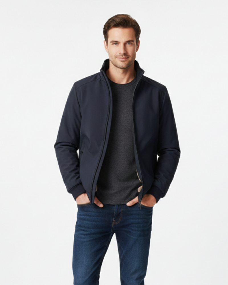Declan Chaqueta de Invierno para Hombre – Abrigo Polar Impermeable Casual