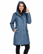 Clyde Gabardina Impermeable para Mujer – Abrigo Cortaviento Elegante Moderno
