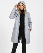 Clyde Gabardina Impermeable para Mujer – Abrigo Cortaviento Elegante Moderno