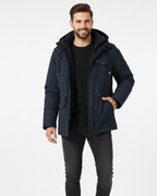 Oliver Chaqueta de Invierno para Hombre – Abrigo Impermeable Térmico Outdoor