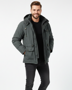 Oliver Chaqueta de Invierno para Hombre – Abrigo Impermeable Térmico Outdoor