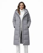 Zahra Abrigo Largo de Invierno para Mujer – Chaqueta Acolchada Elegante