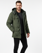 Oliver Chaqueta de Invierno para Hombre – Abrigo Impermeable Térmico Outdoor