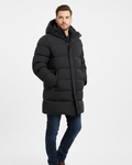 Arlo Abrigo Puffer Largo para Hombre – Chaqueta de Invierno Cálida y Moderna