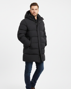 Arlo Abrigo Puffer Largo para Hombre – Chaqueta de Invierno Cálida y Moderna
