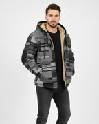 Jameson Chaleco Patchwork para Hombre – Sudadera Fleece Casual Urbana