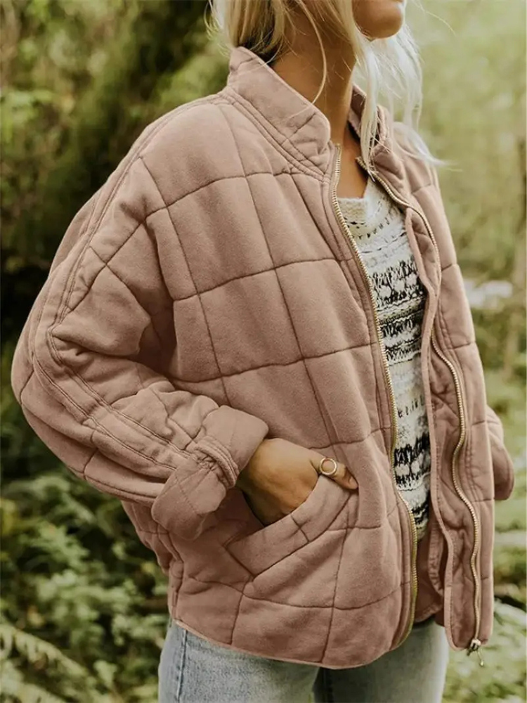 Jane Chaqueta Acolchada para Mujer – Abrigo Casual Chic Invierno Moderno