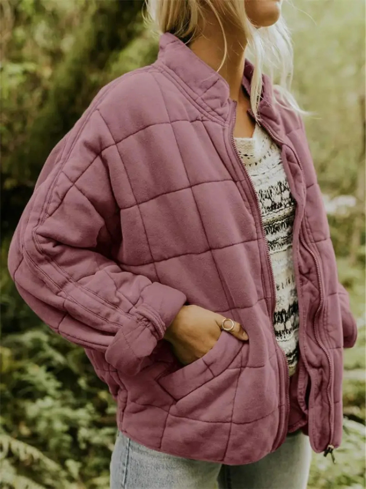 Jane Chaqueta Acolchada para Mujer – Abrigo Casual Chic Invierno Moderno