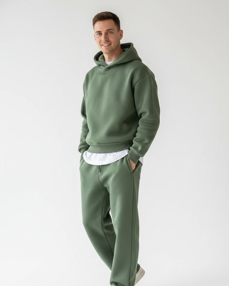 Kai Chándal para Hombre – Conjunto Jogger con Sudadera y Pantalón Casual