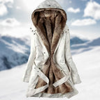 Sadie Parka Larga para Mujer – Abrigo Invierno Pelo Sintético Elegante