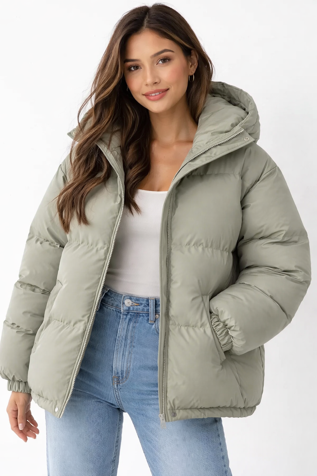 Lilah Chaqueta Acolchada para Mujer – Plumífero Ligero Elegante Invierno Chic